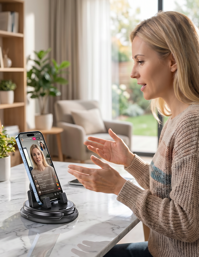 Rotating Dashboard Phone Holder