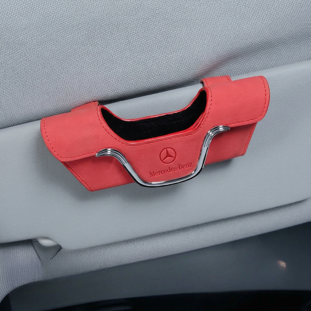 Magnetic Logo Sunglasses Holder
