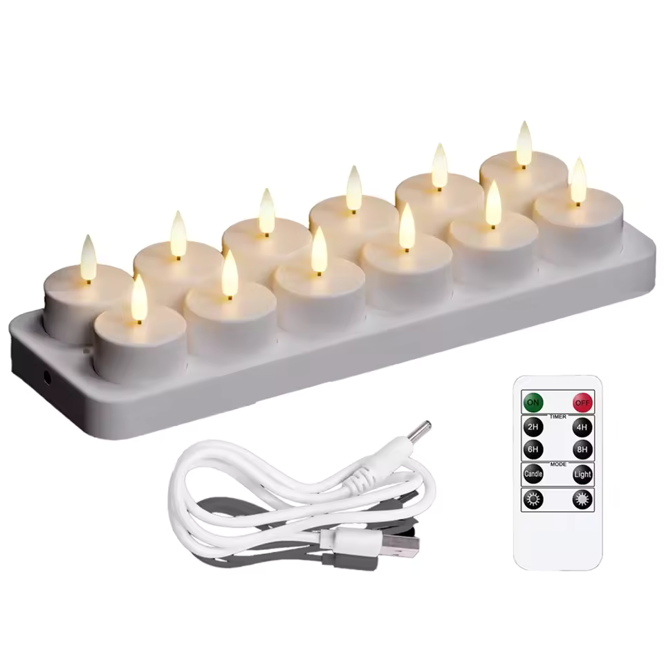 Rechargeable LED Candles