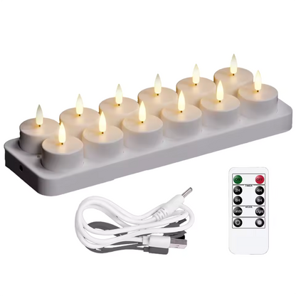Rechargeable LED Candles