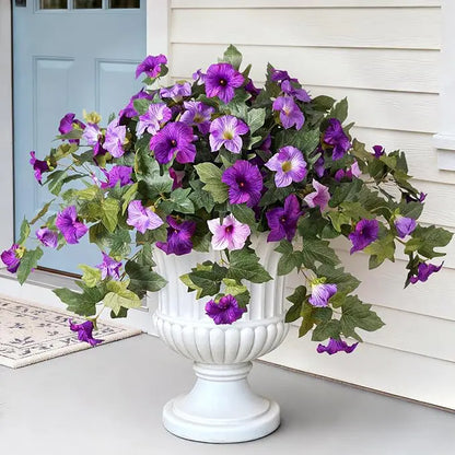 Artificial Petunias (2 Pieces) – For Indoor & Outdoor Use