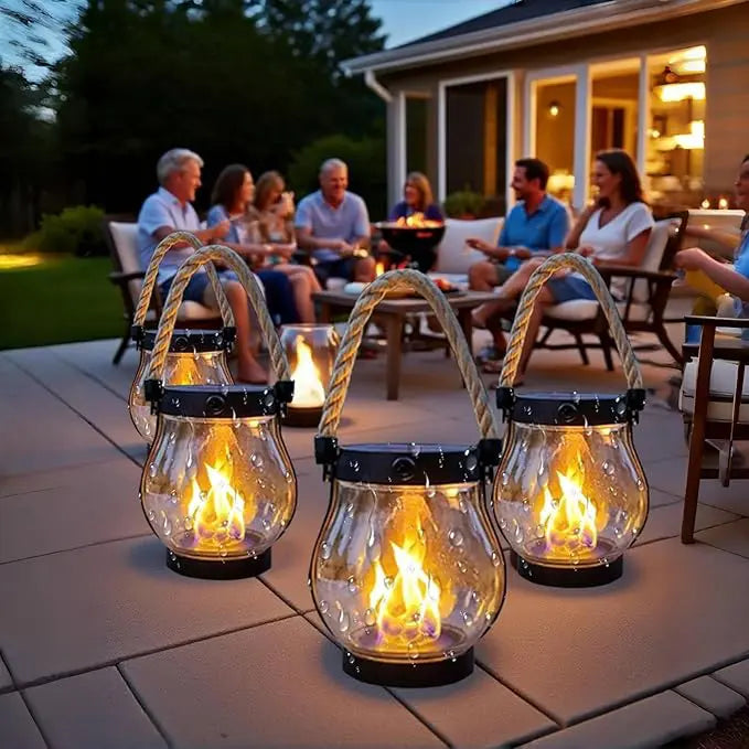 Solar Flame Lantern