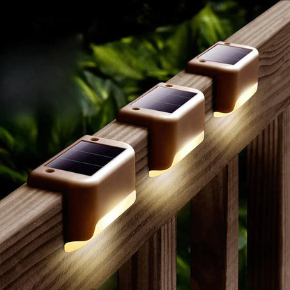 Solar Powered LED Lamp | 4 Pieces