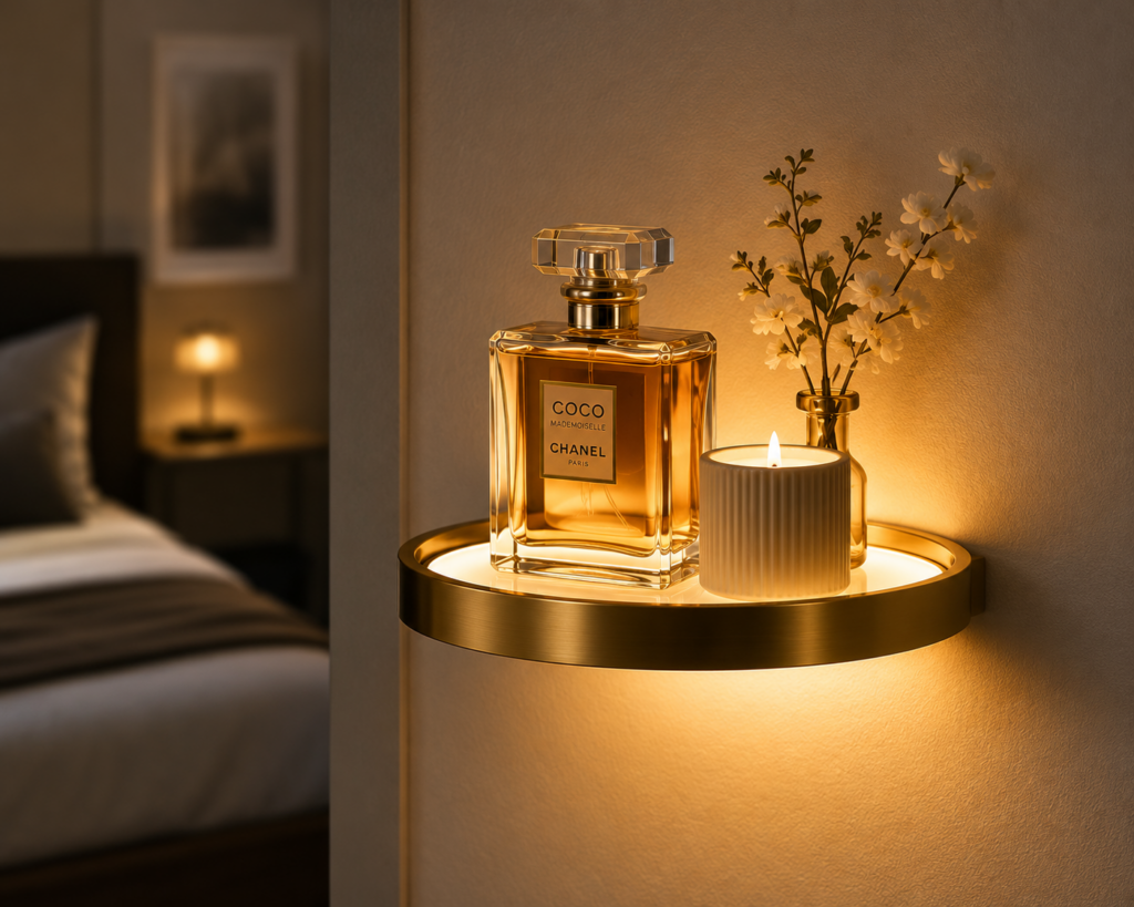 Illuminated Wall Shelf