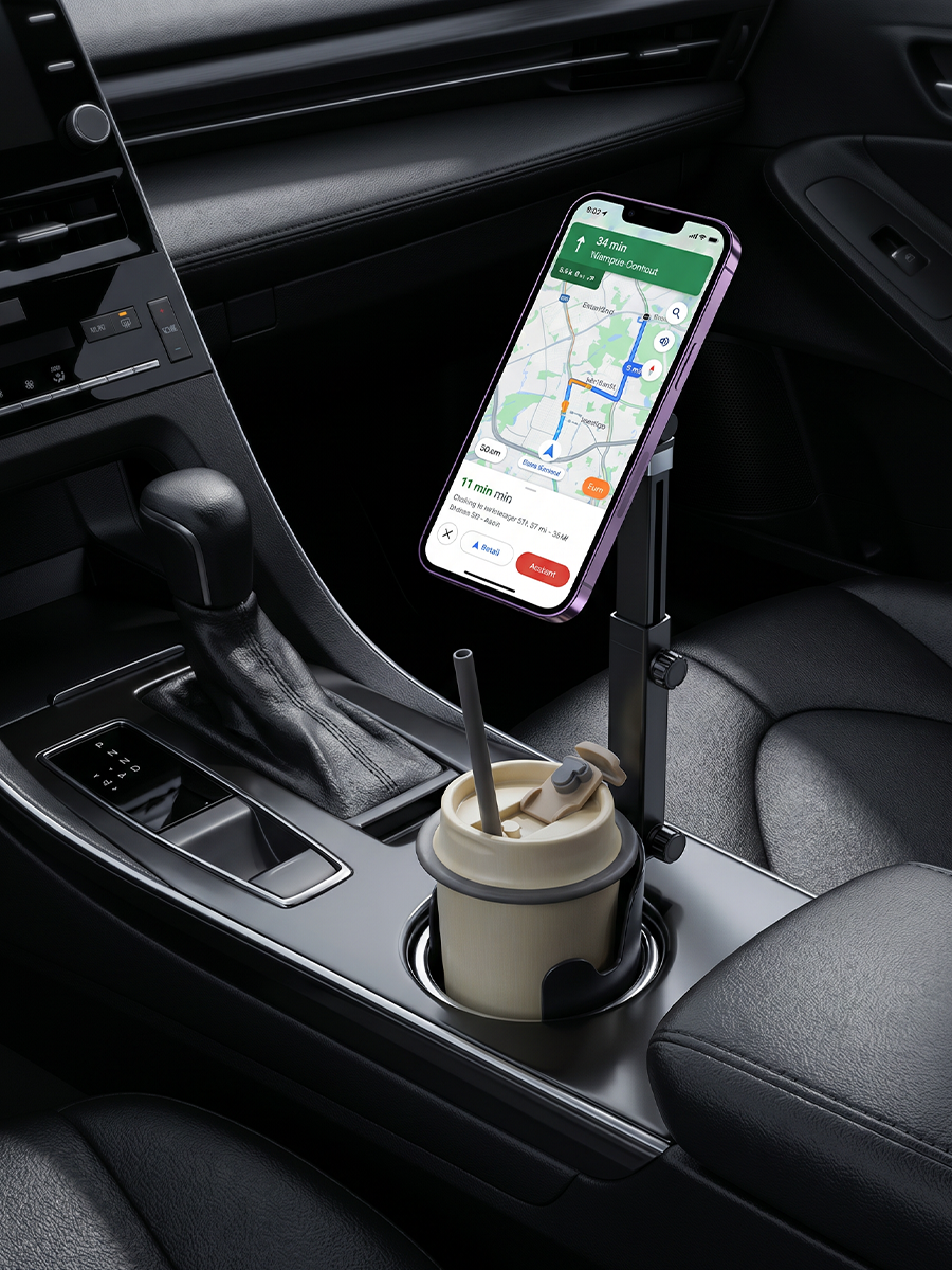 Phone Holder for Car Cup Holder
