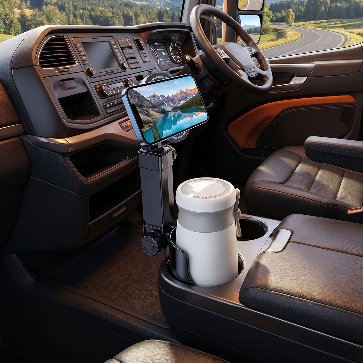 Phone Holder for Car Cup Holder