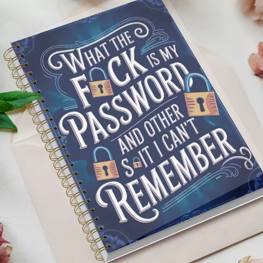 Funny Password Book / Password Organiser