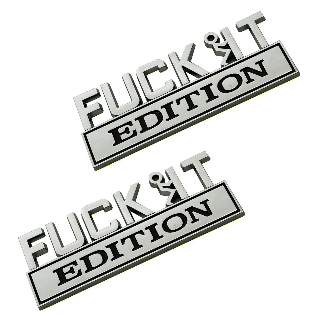 Funny Car Emblem