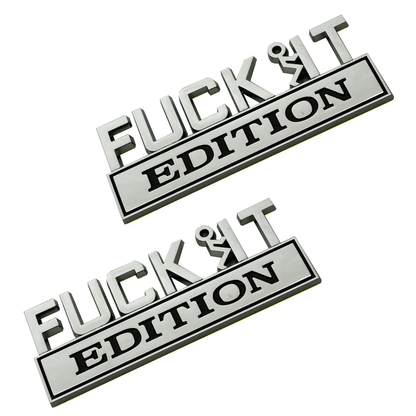 Funny Car Emblem