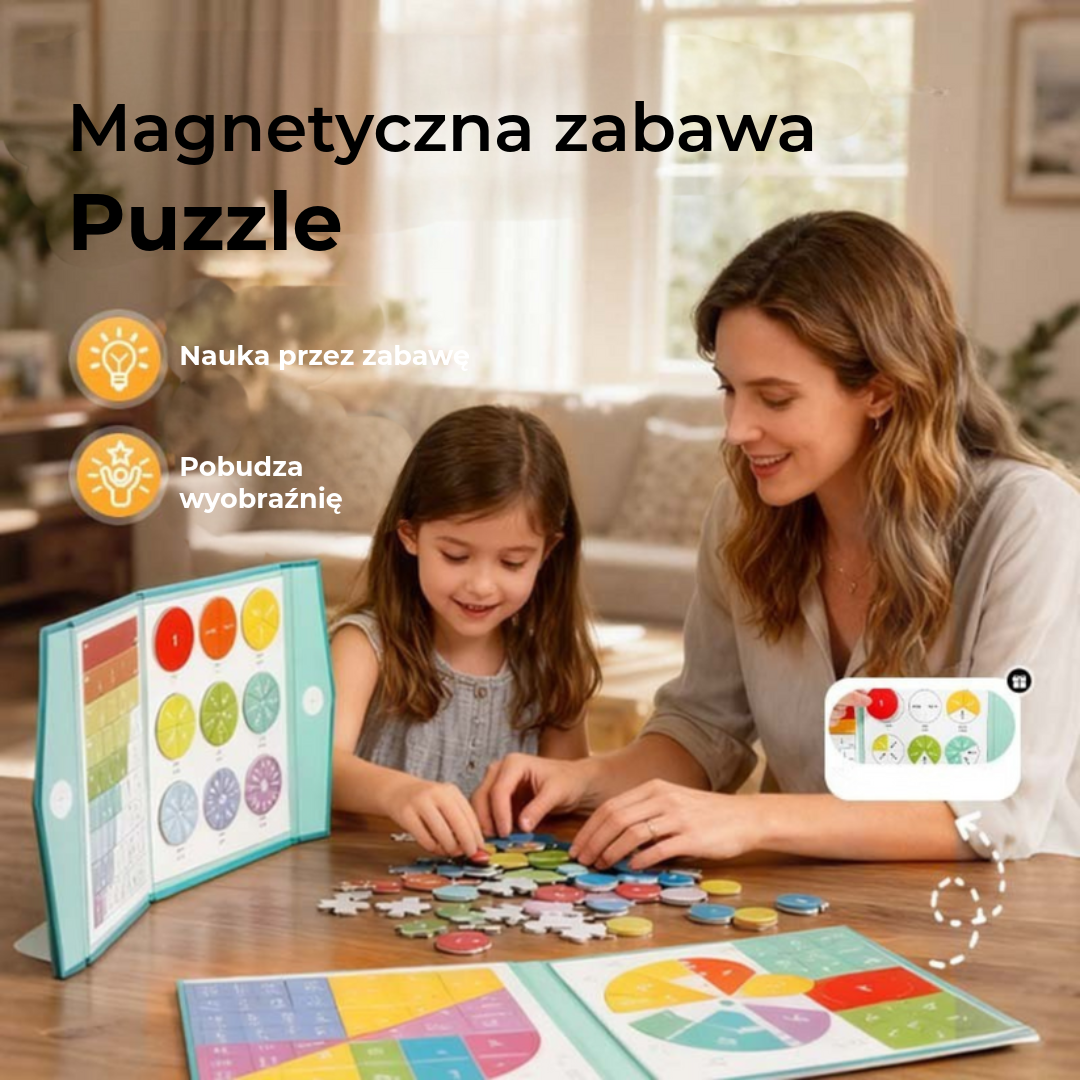 Magnetyczna Książka z Ułamkami