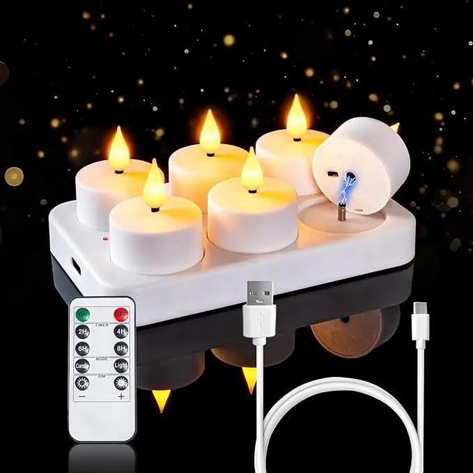 Rechargeable LED Candles
