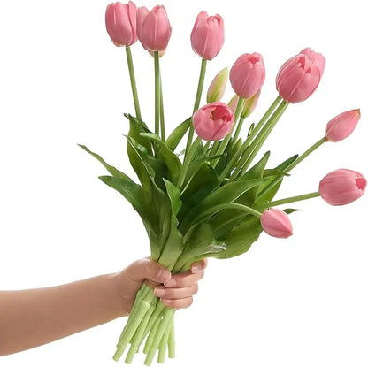 Everbloom Tulips – Real Touch Lifelike Artificial Tulips with a Realistic Texture