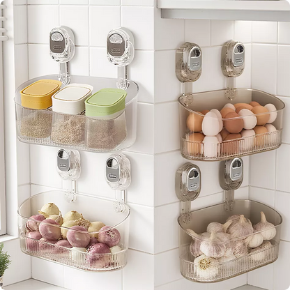 Storage Rack with Suction Cup