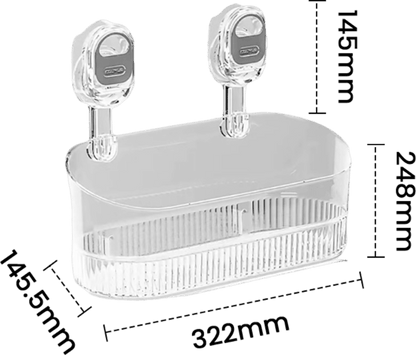 Storage Rack with Suction Cup