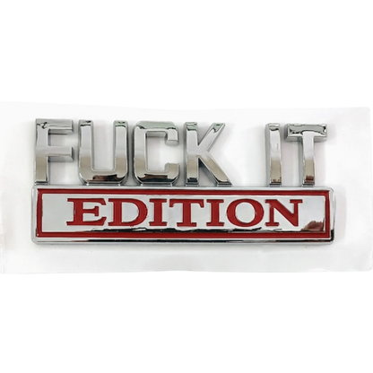 Funny Car Emblem