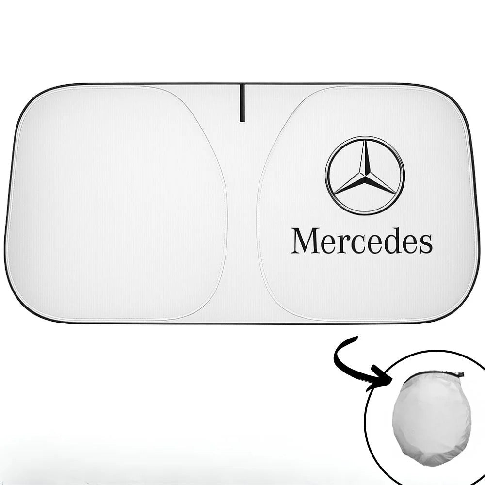 Foldable Car Sunshade with Car Logo