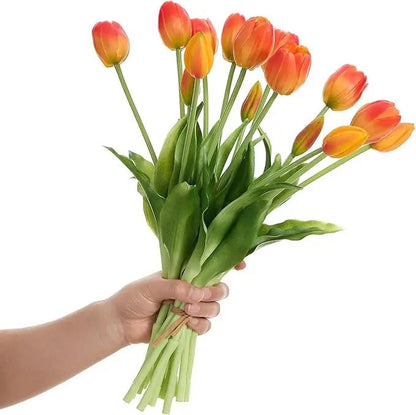 Everbloom Tulips – Real Touch Lifelike Artificial Tulips with a Realistic Texture