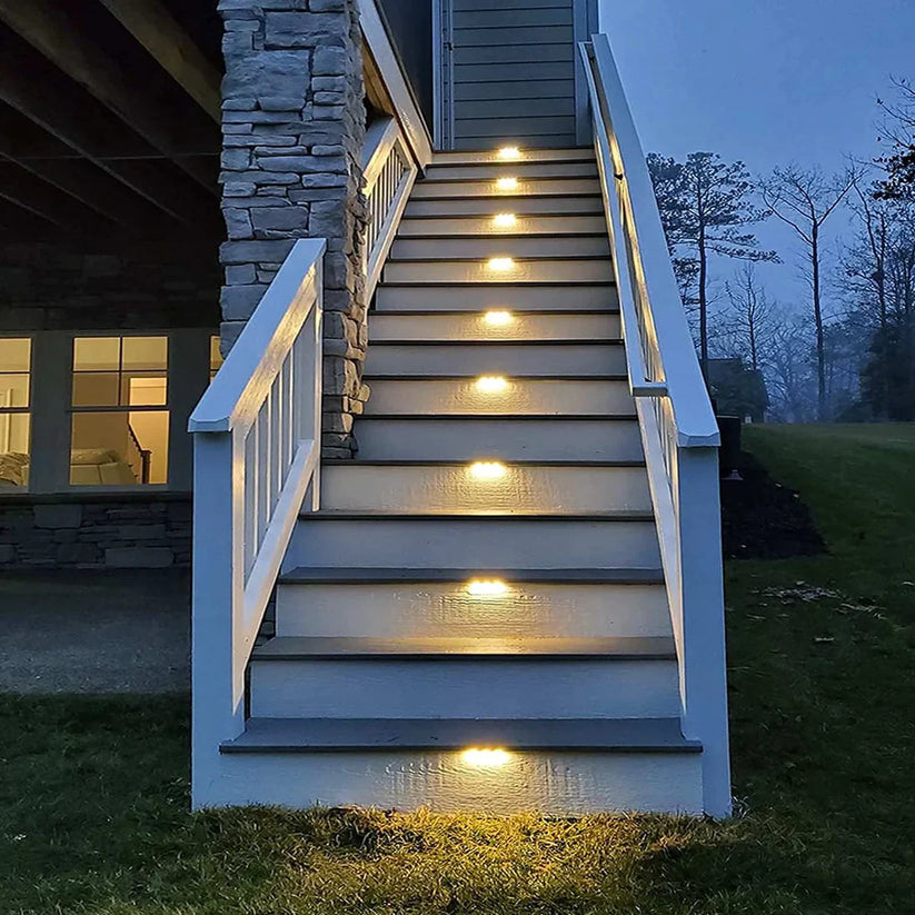 Solar Powered LED Lamp | 4 Pieces
