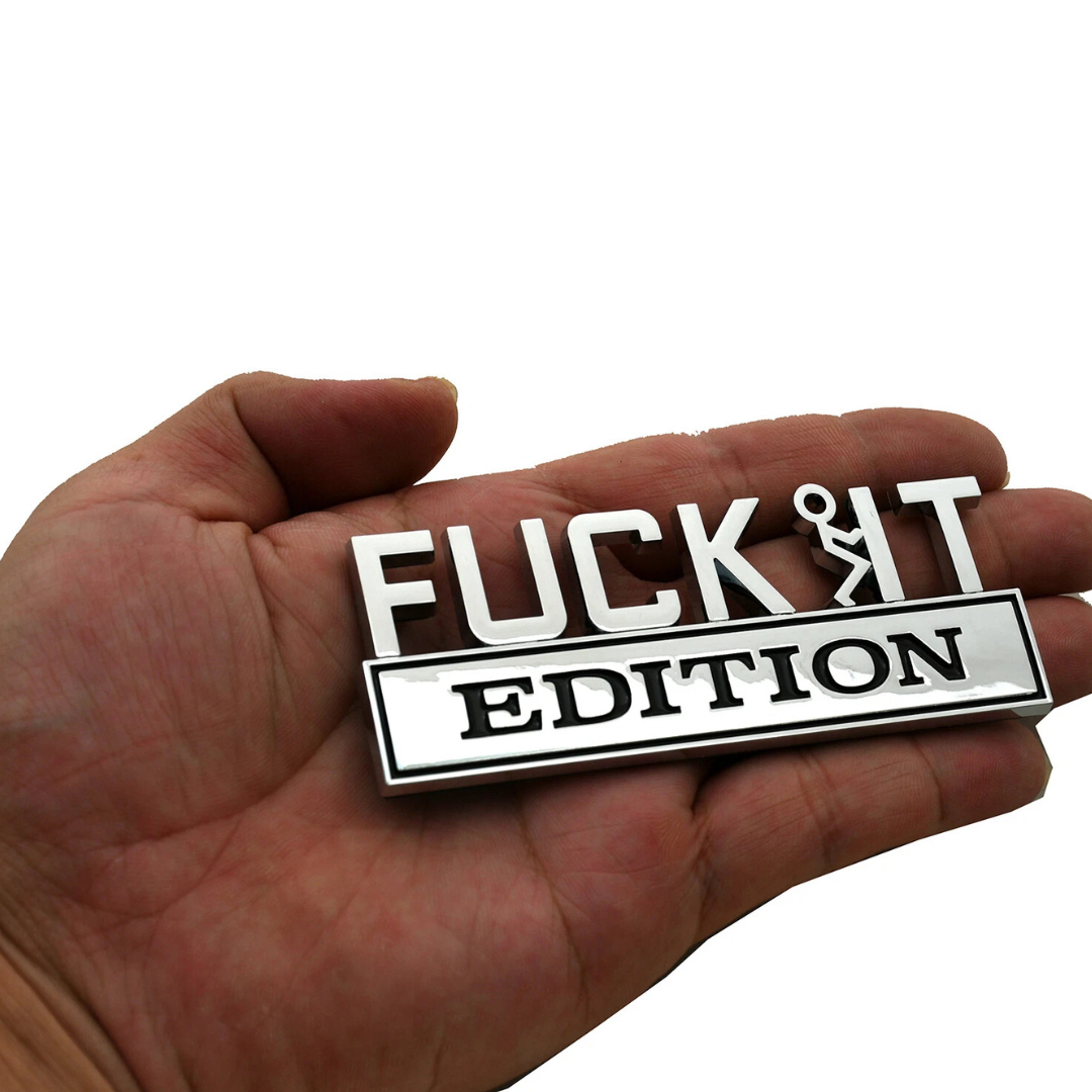 Funny Car Emblem