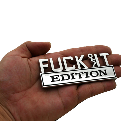 Funny Car Emblem