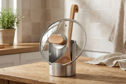 Multifunctional Stainless Steel Utensil Rack