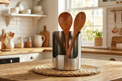 Multifunctional Stainless Steel Utensil Rack