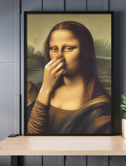 Funny Mona Lisa Painting