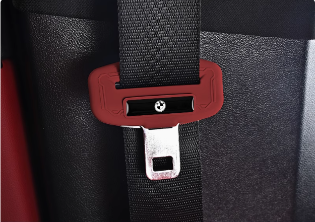 Car Seat Belt Logo Cover
