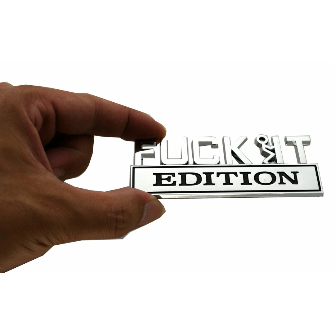 Funny Car Emblem