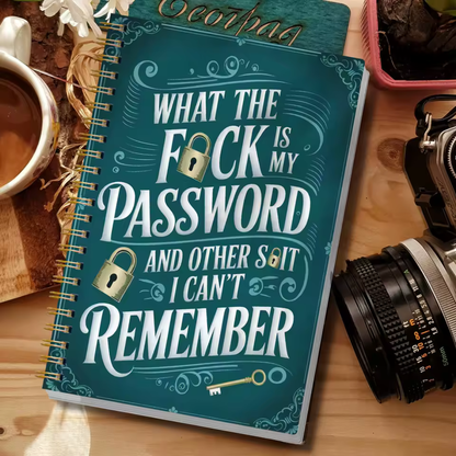 Funny Password Book / Password Organiser