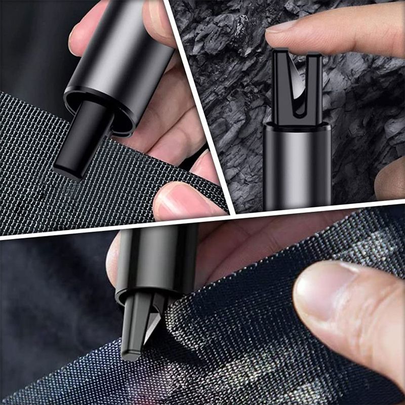 Emergency Hammer + Seat Belt Cutter