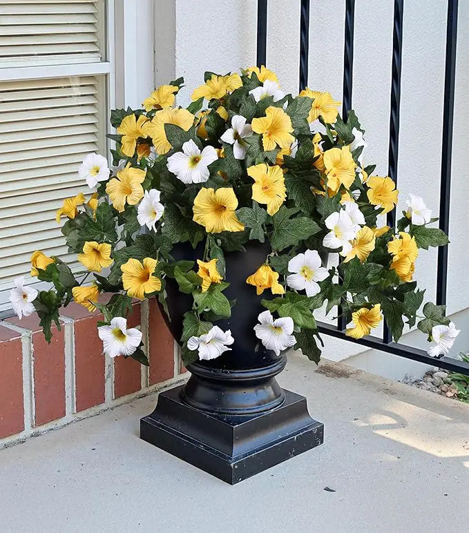 Artificial Petunias (2 Pieces) – For Indoor & Outdoor Use