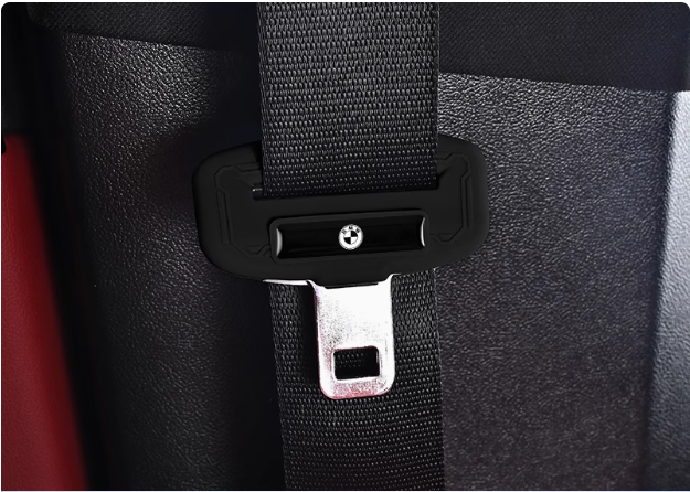 Car Seat Belt Logo Cover