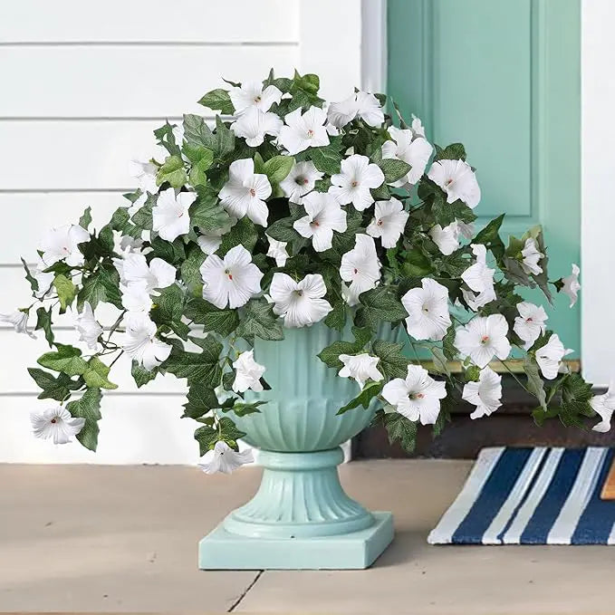 Artificial Petunias (2 Pieces) – For Indoor & Outdoor Use