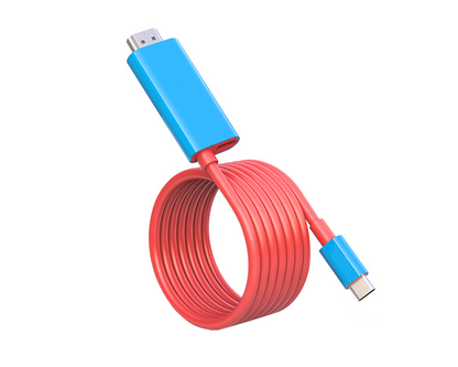 USB-C to HDMI Adapter Cable – Stream, Play, and Charge at the Same Time – For Switch, Mobile, and Tablet