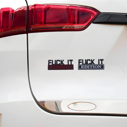 Funny Car Emblem