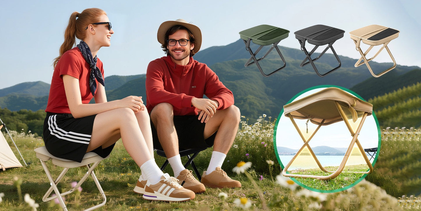 Portable Stool for Mountain Climbing and Hiking