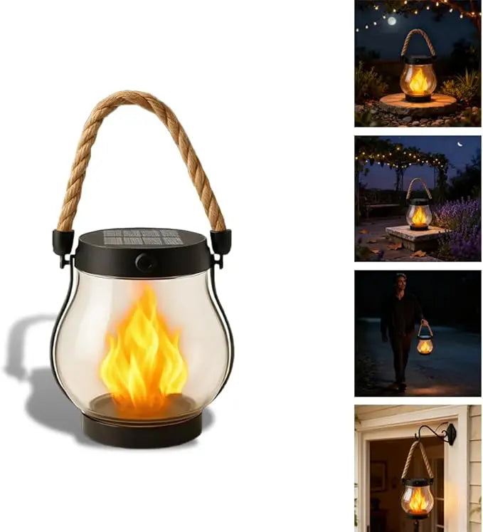 Solar Flame Lantern