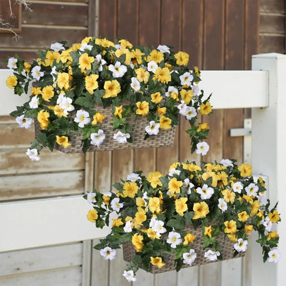 Artificial Petunias (2 Pieces) – For Indoor & Outdoor Use