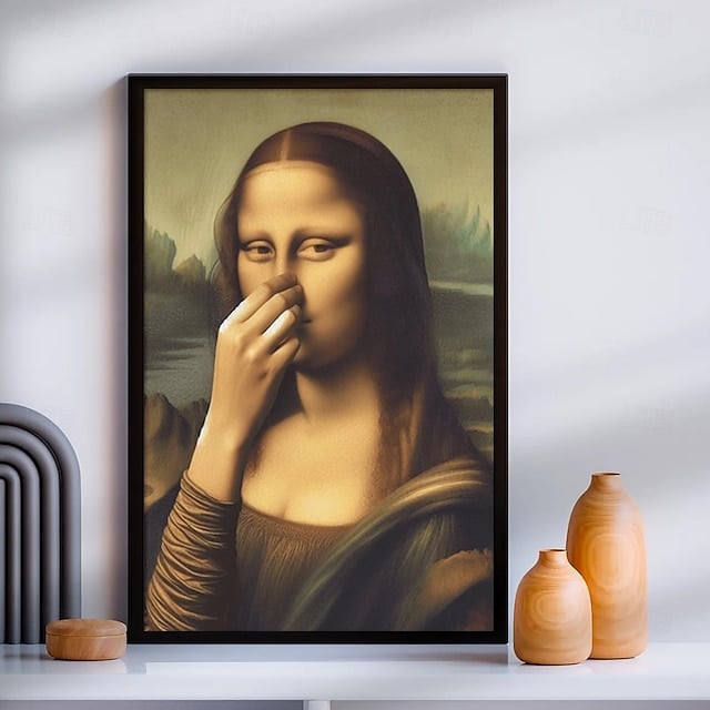 Funny Mona Lisa Painting