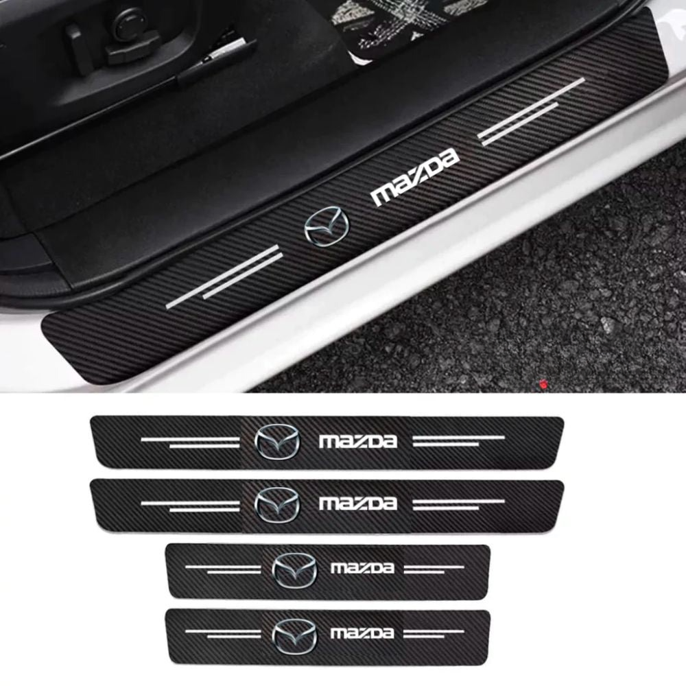 Car Logo Door Sill Stickers
