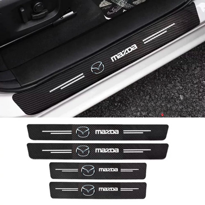 Car Logo Door Sill Stickers