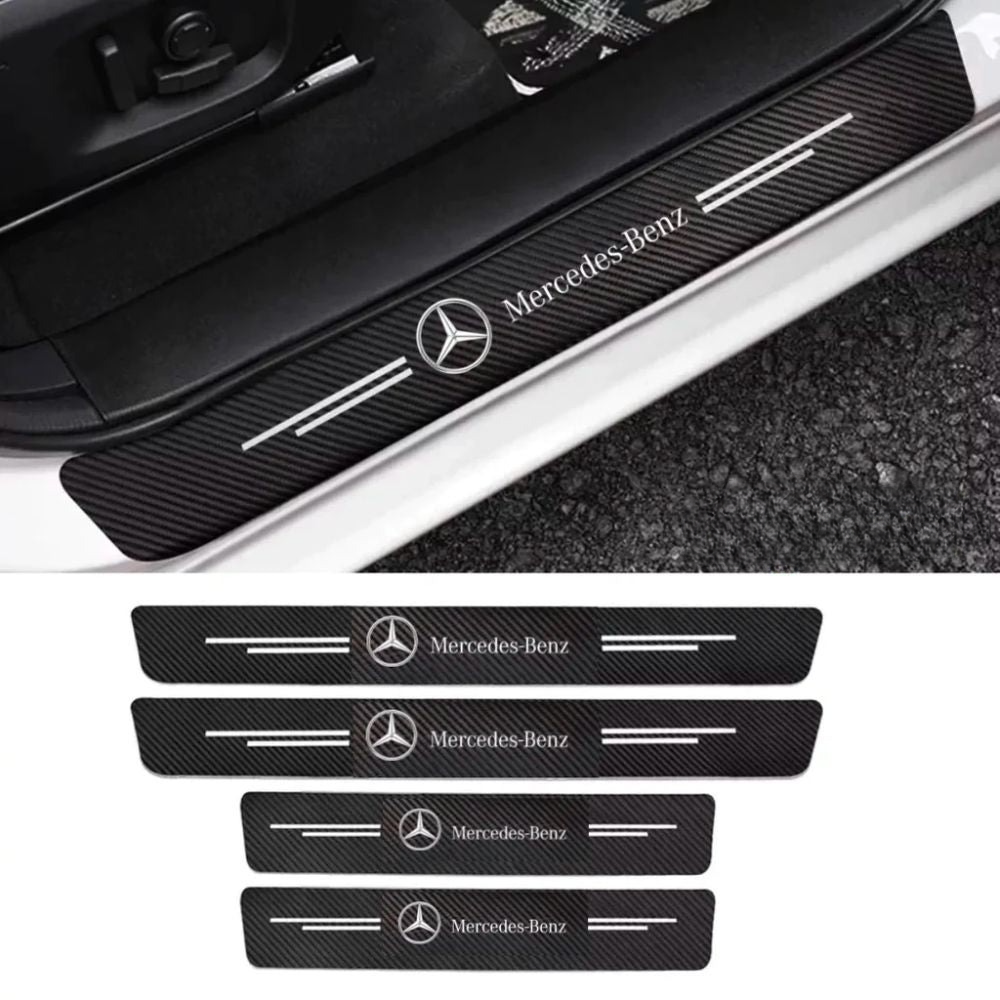 Car Logo Door Sill Stickers