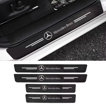 Car Logo Door Sill Stickers
