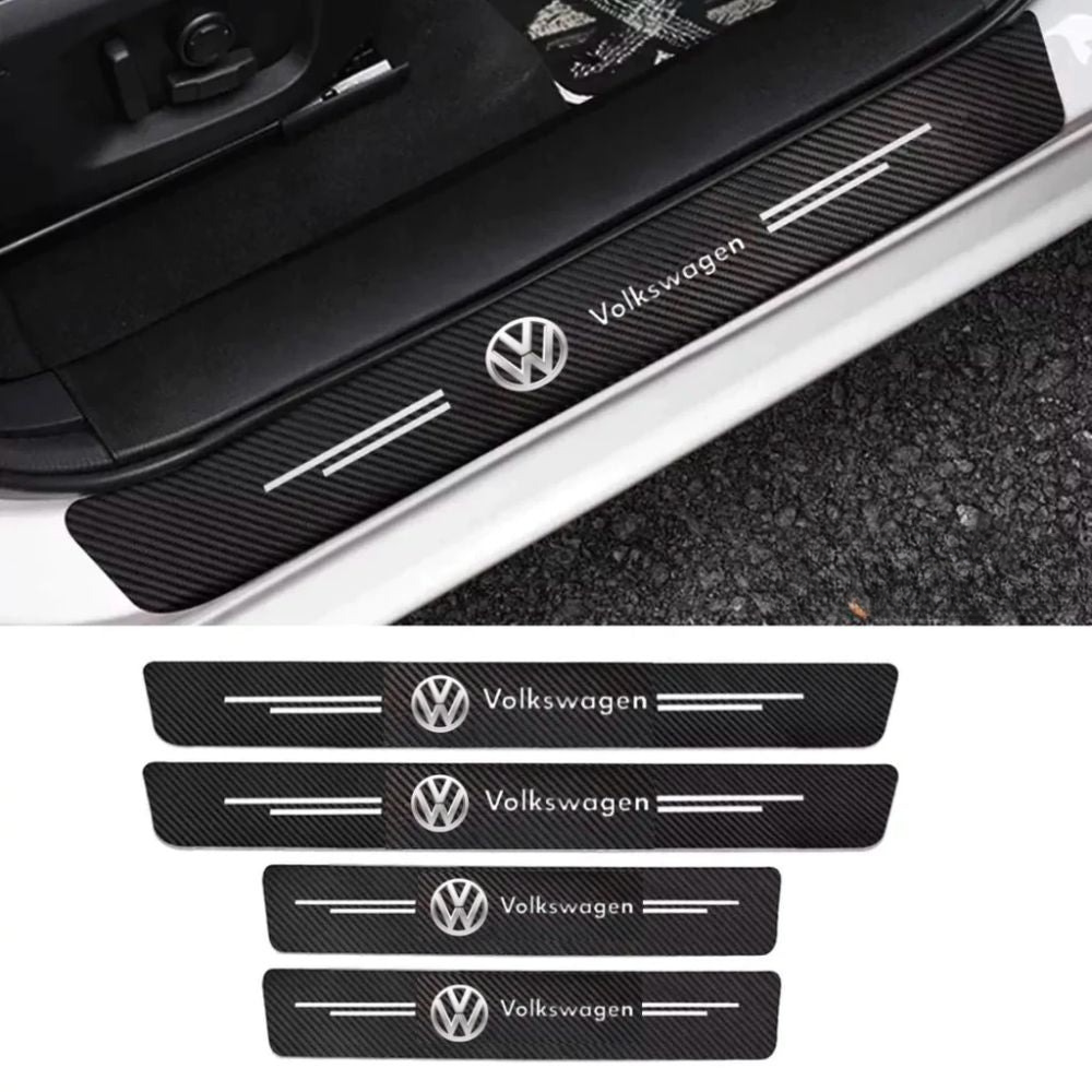 Car Logo Door Sill Stickers
