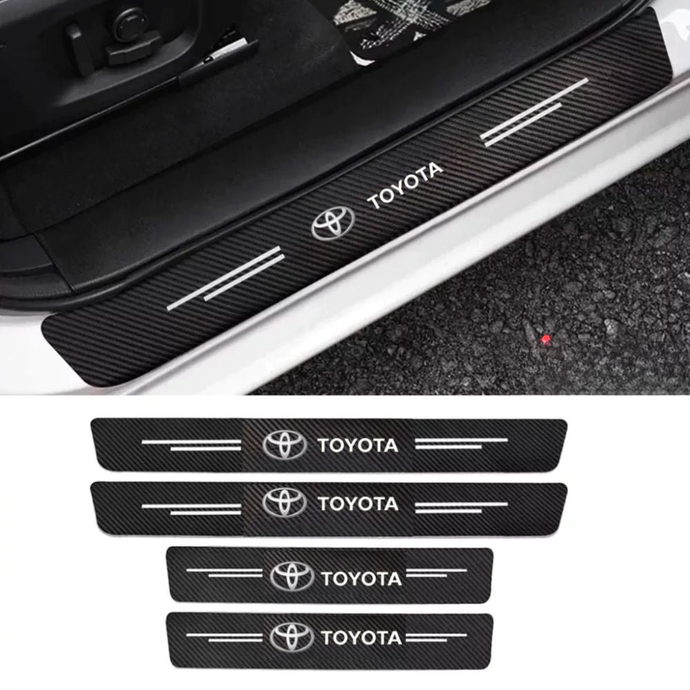 Car Logo Door Sill Stickers