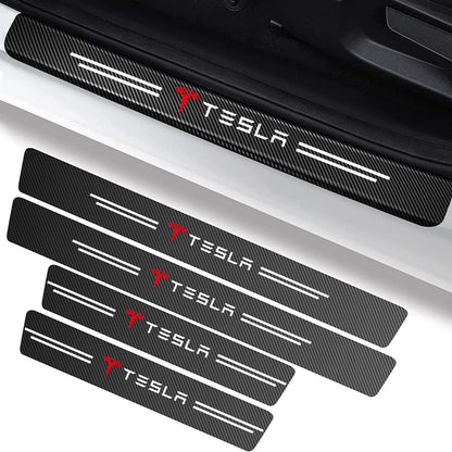 Car Logo Door Sill Stickers