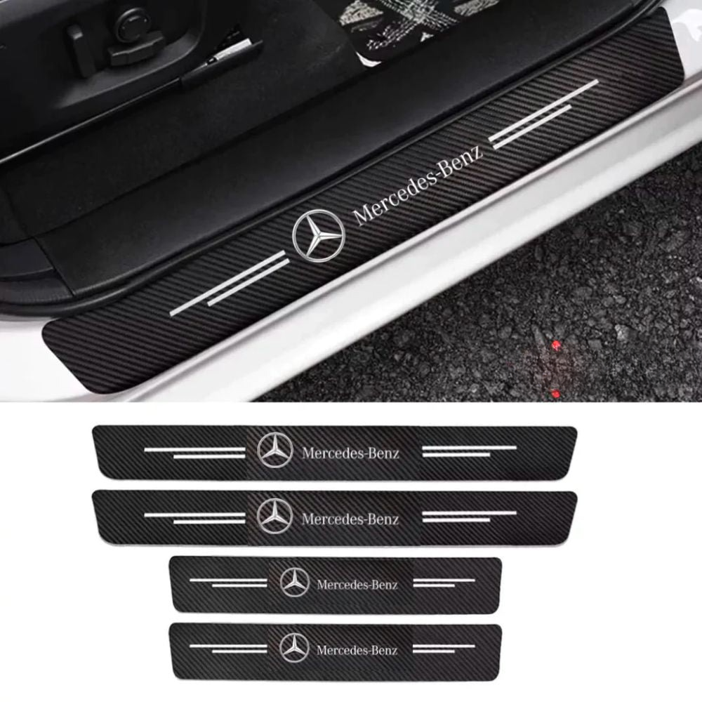 Car Logo Door Sill Stickers