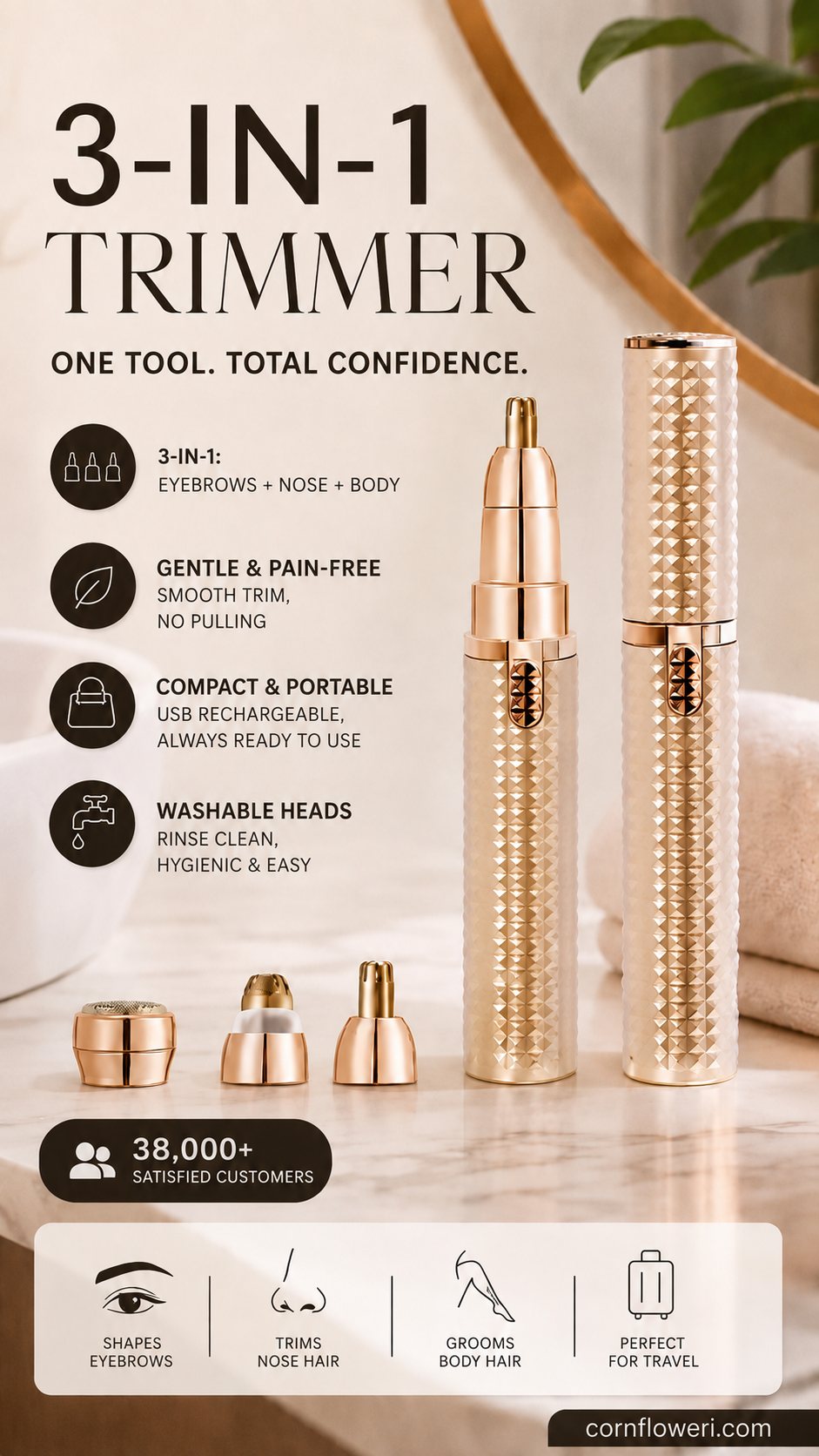 3-in-1 Precision Trimmer