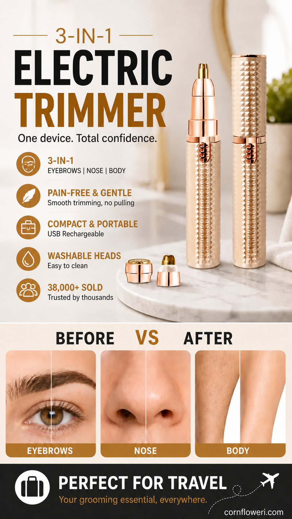 3-in-1 Precision Trimmer